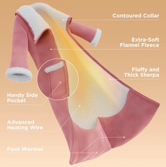 The HotCocoon™ Wearable Electric Blanket