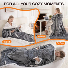 The HotCocoon™ Wearable Electric Blanket